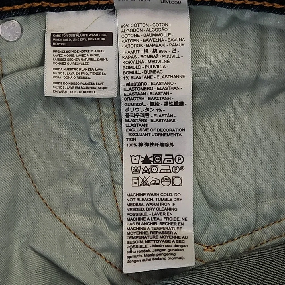 Levis‎ 541 Athletic Taper Jeans Mens 40x30 Dark Wash Blue Stretch 18181-0899 NEW